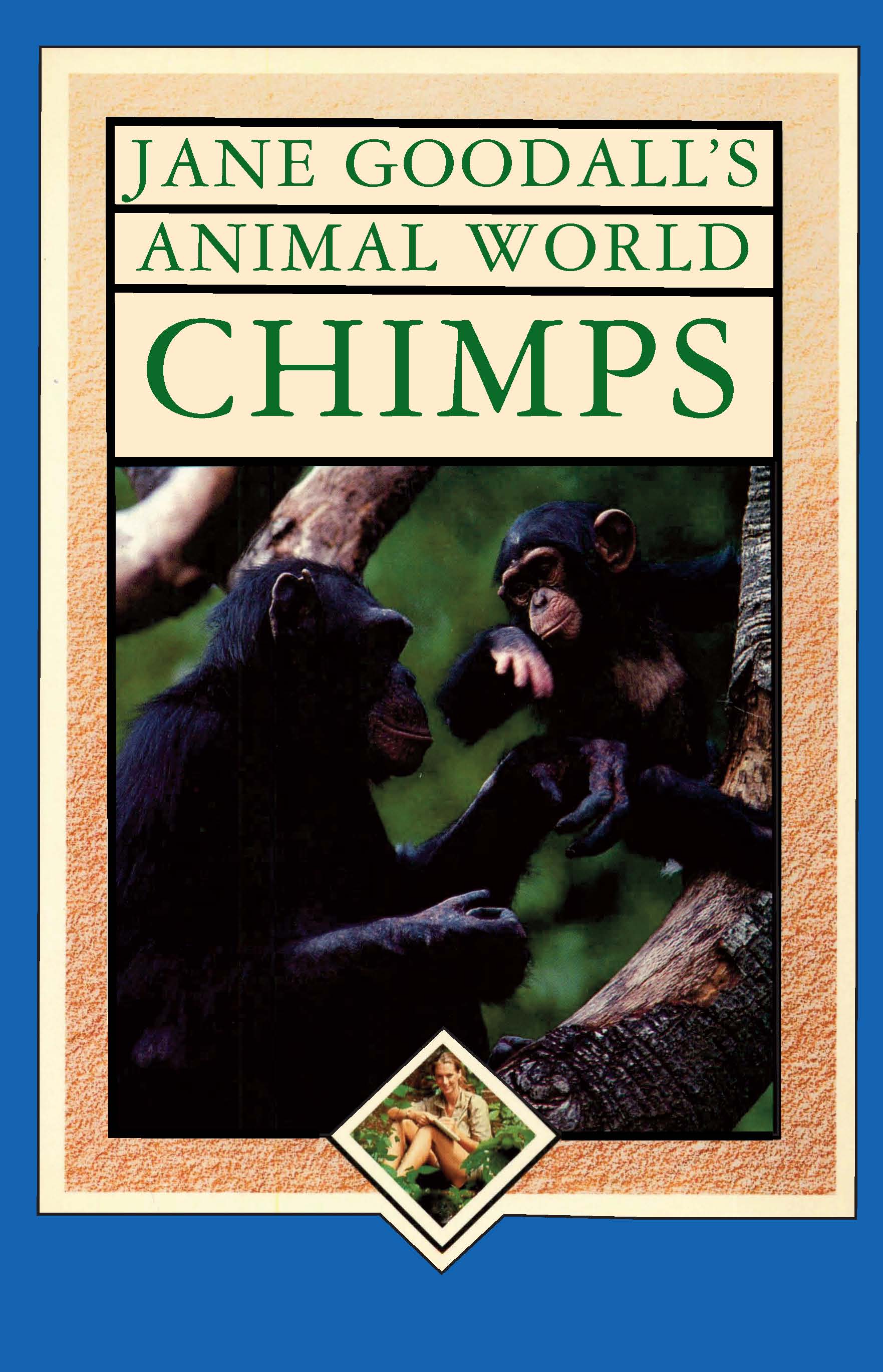 Cover of Jane Goodall's Animal World, Chimps (HC)