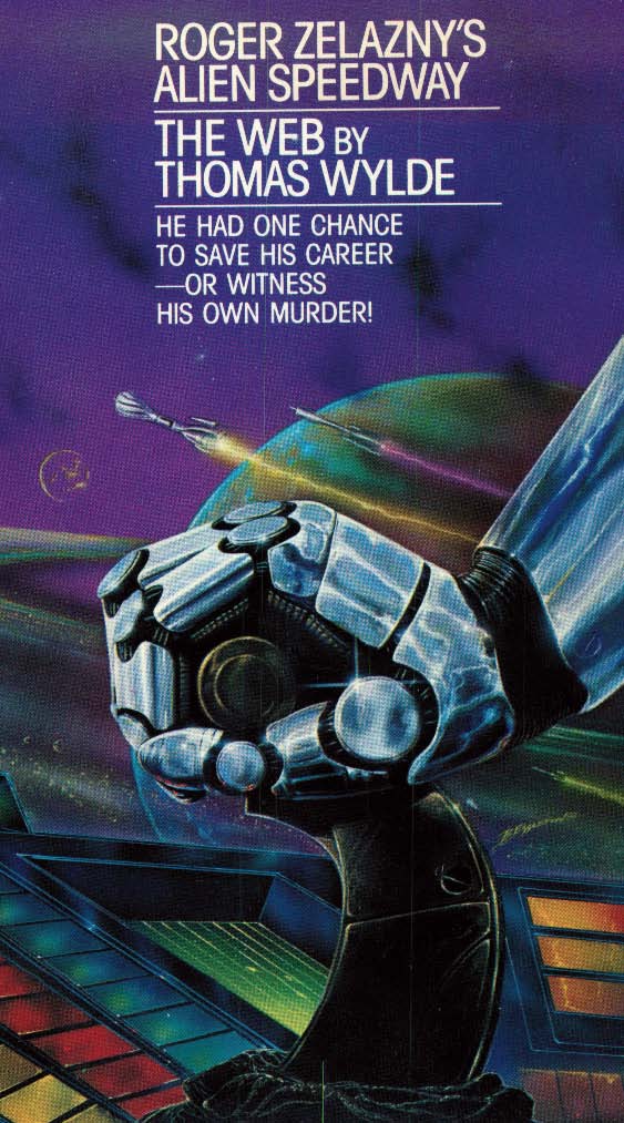 Cover of Roger Zelazny's Alien Speedway Book 3: The Web