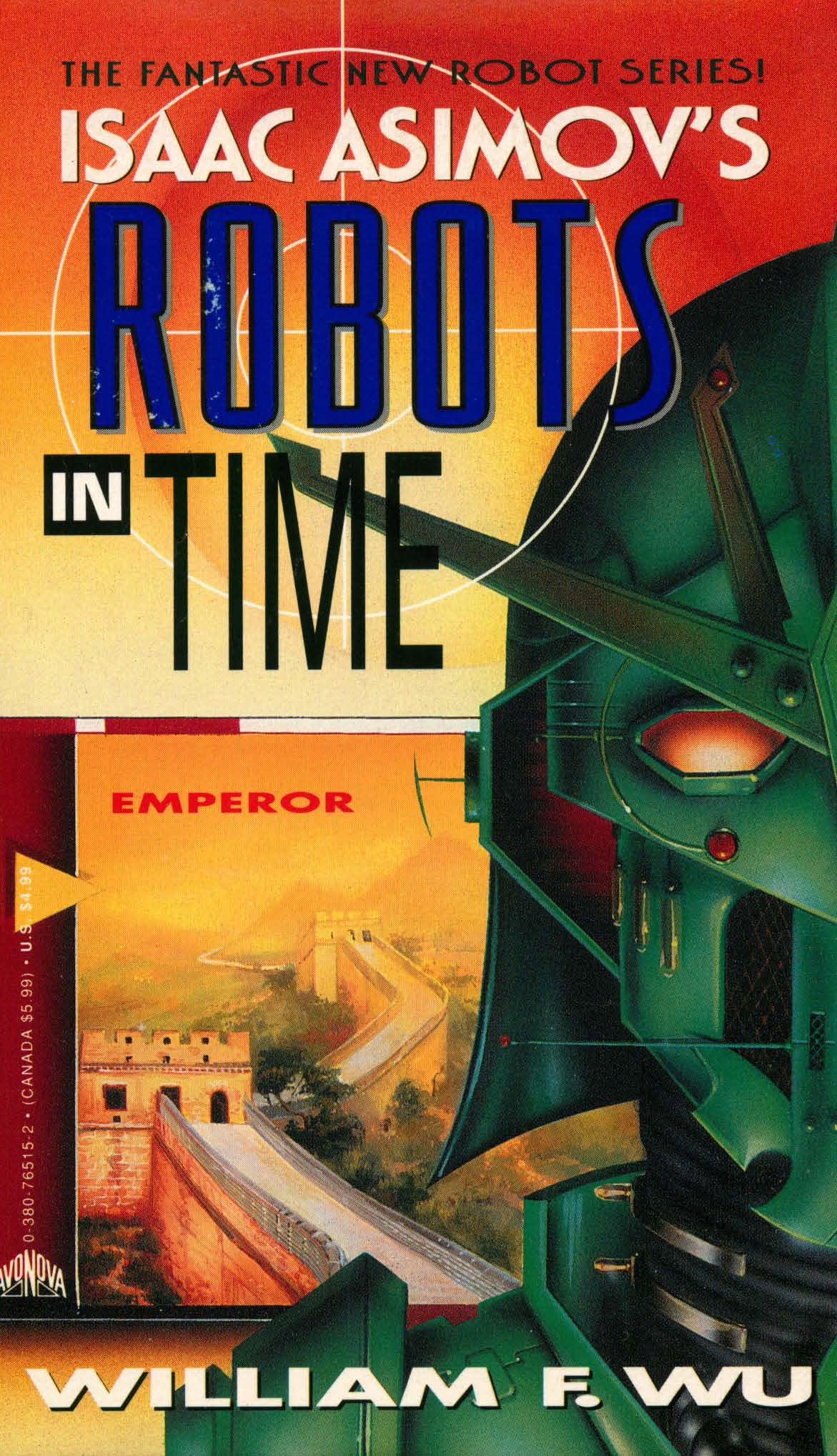 Cover of Robots in Time, Emperor