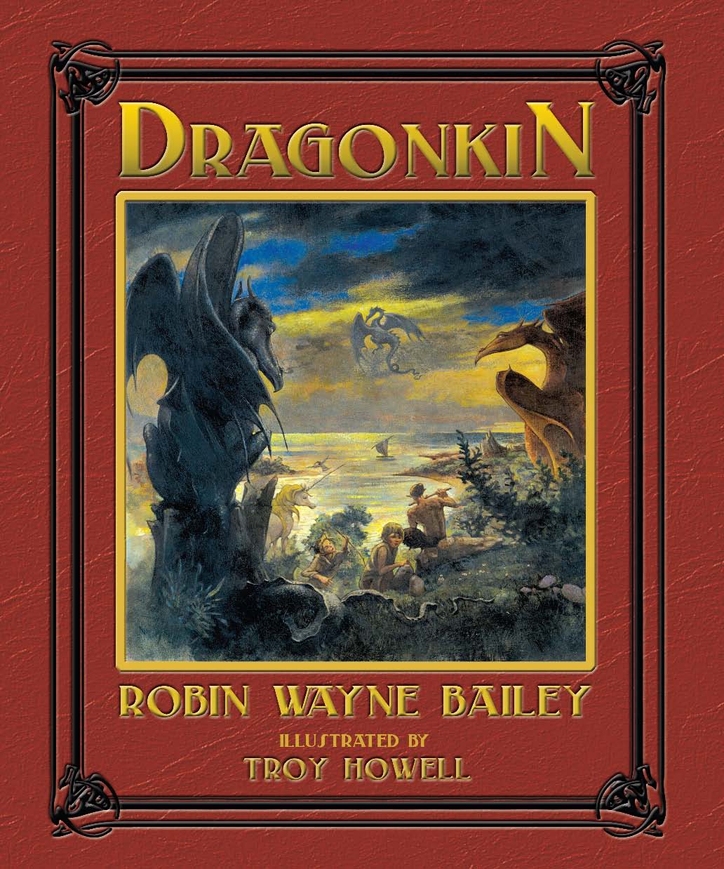 Cover of Dragonkin Book One, Wyvernwood (Tr)