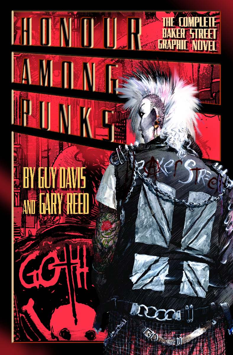 Cover of Honour Among Punks: The Complete Baker Street Graphic Novel (LIB)